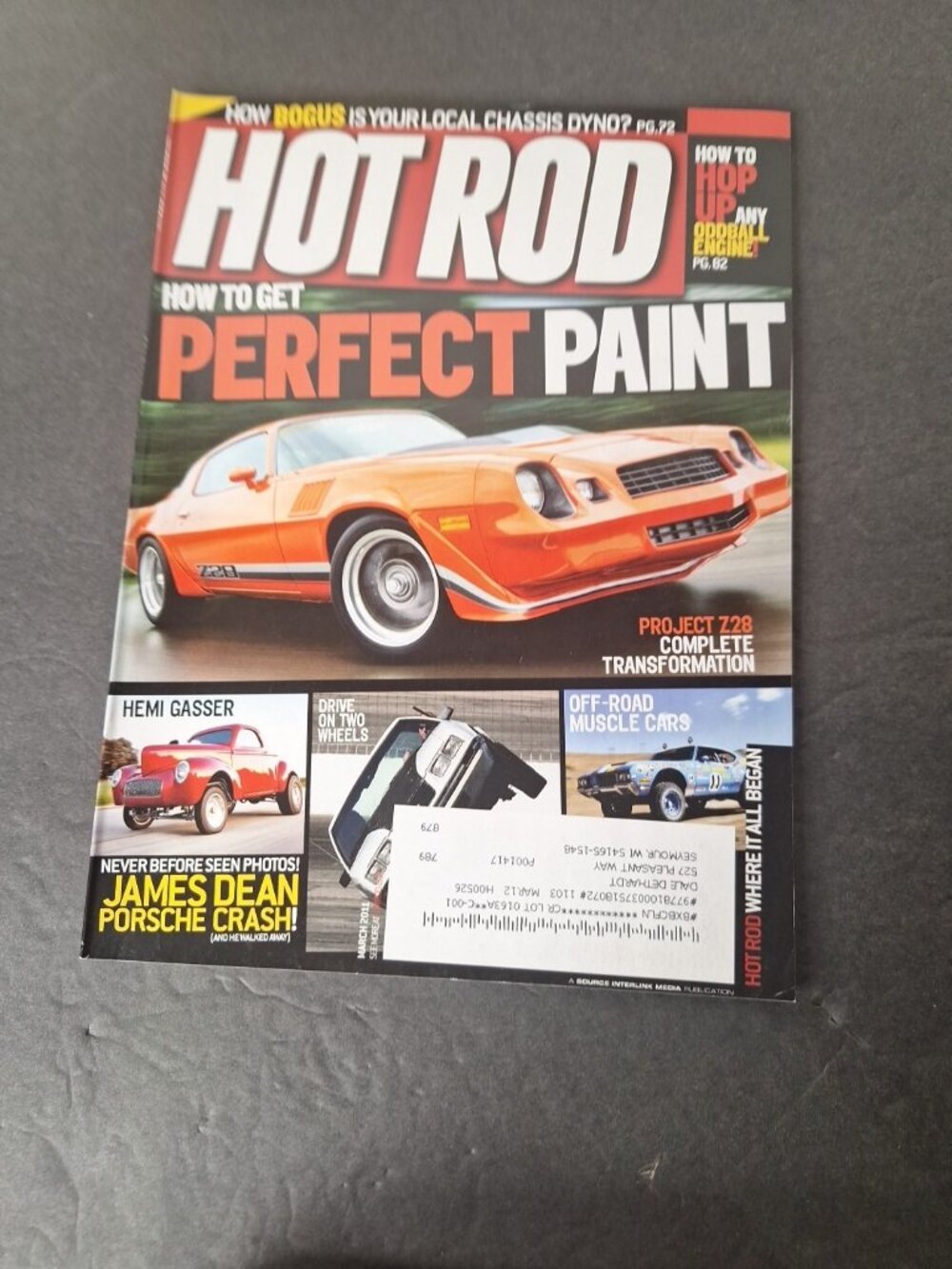 HOT ROD MAGAZINE FULL YEAR 2011.....COMPLETE TWELVE ISSUES JAN to DEC - Picture 10 of 13